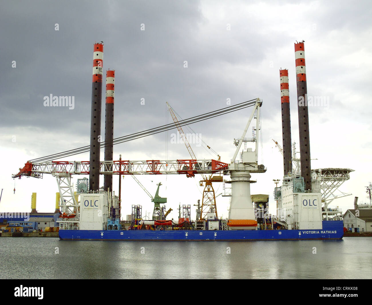 heavylift jackup vessel for offshore windfarms '''Victoria Mathias