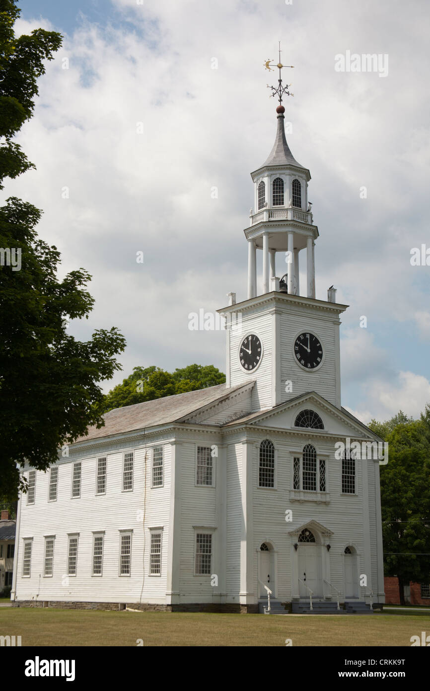Church, East Poultney, Vermont, USA Stock Photo Alamy