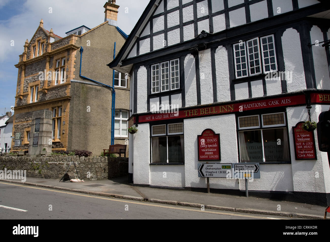 Moretonhampstead Dartmoor Devon England UK Europe Stock Photo