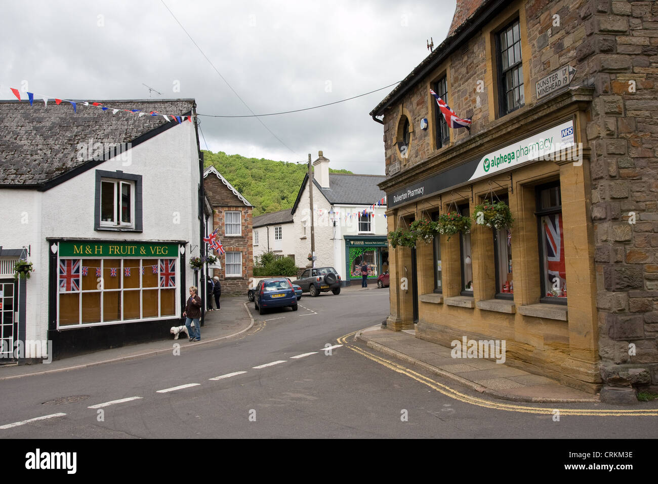 Dulverton Devon England UK Stock Photo