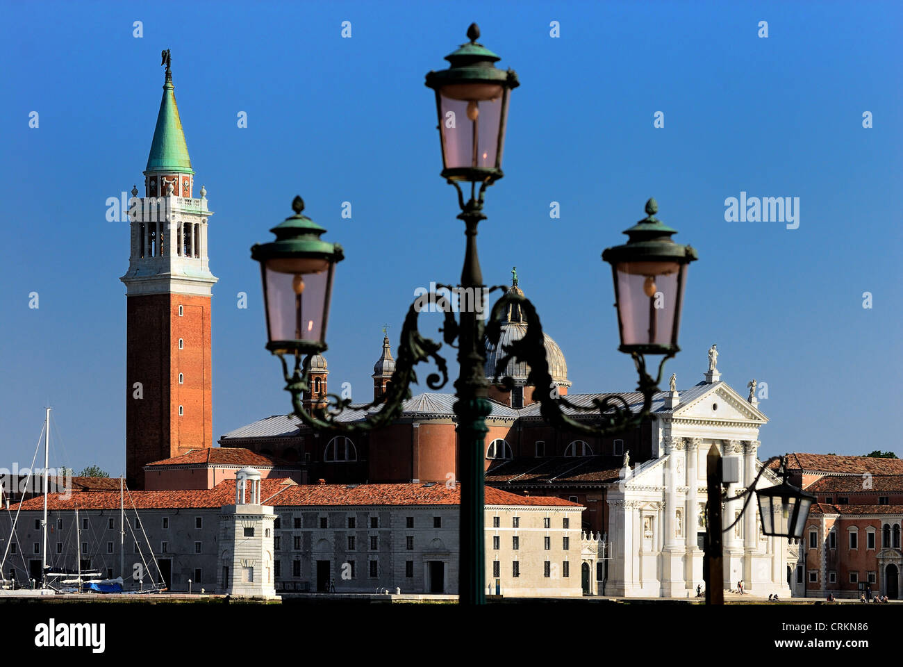 San Giorgio Maggiore church Venice Italy Stock Photo - Alamy