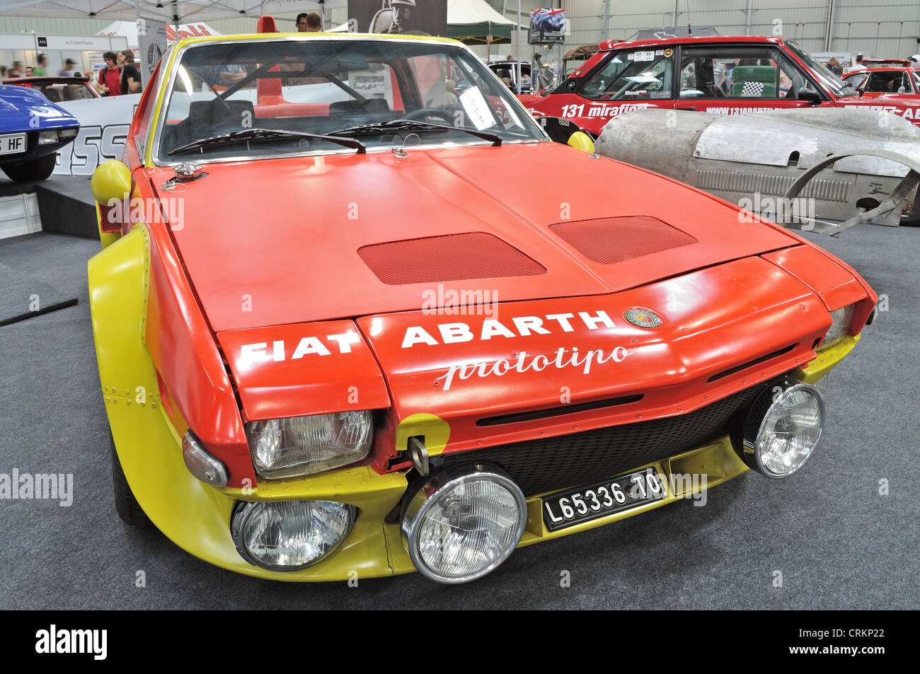 Replica of the Fiat X1/9 Abarth Prototipo Stock Photo