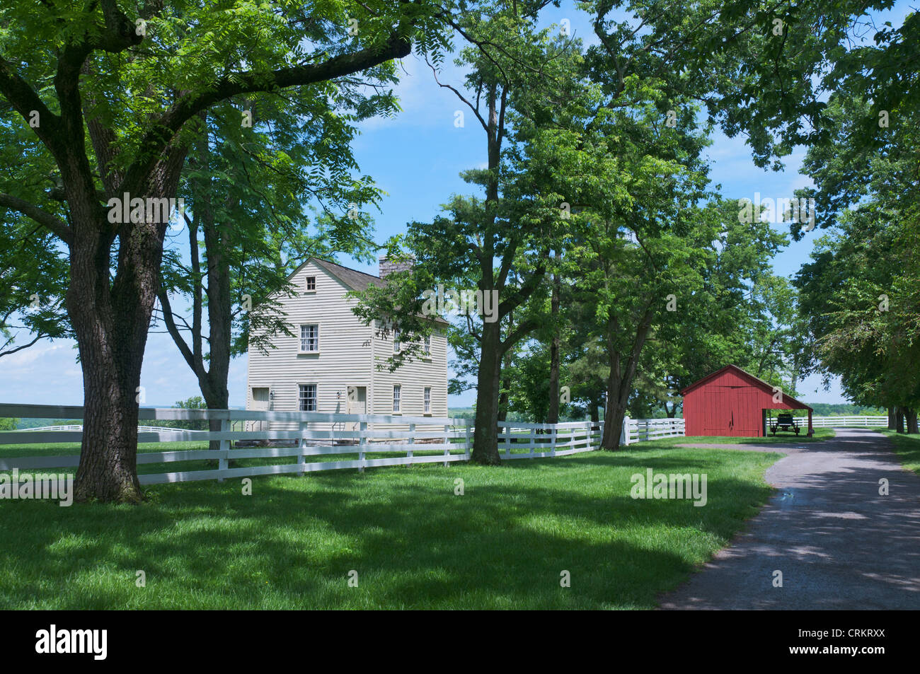 Kentucky, Shaker Village of Pleasant Hill, founded 1805, America's