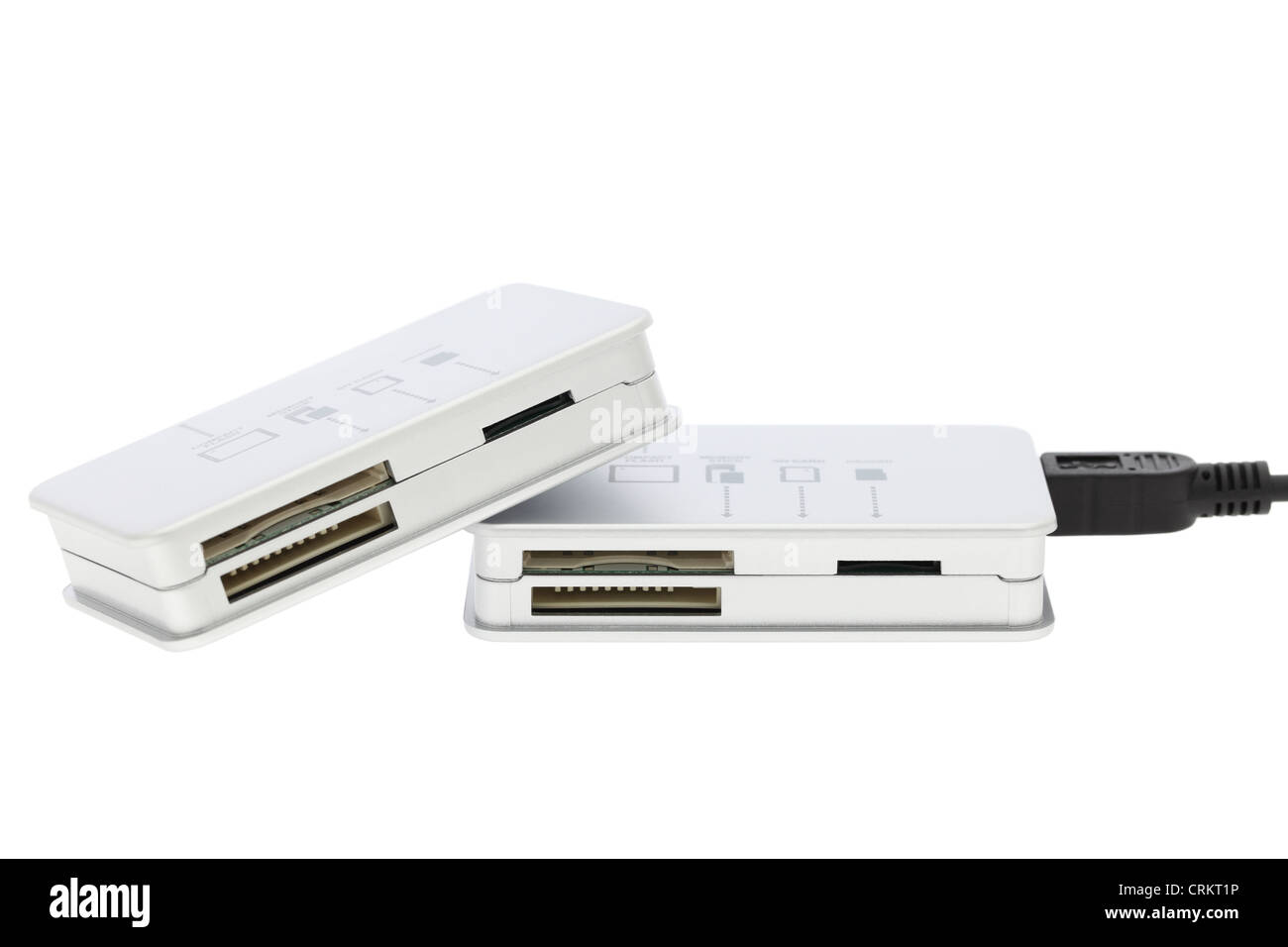 Memory card reader Stock Photo Alamy