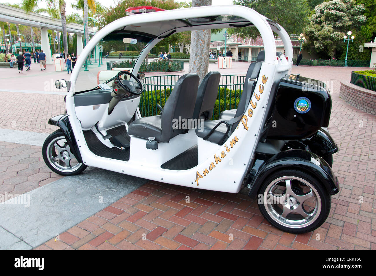 Funny Little Police Car Stock Photo - Alamy