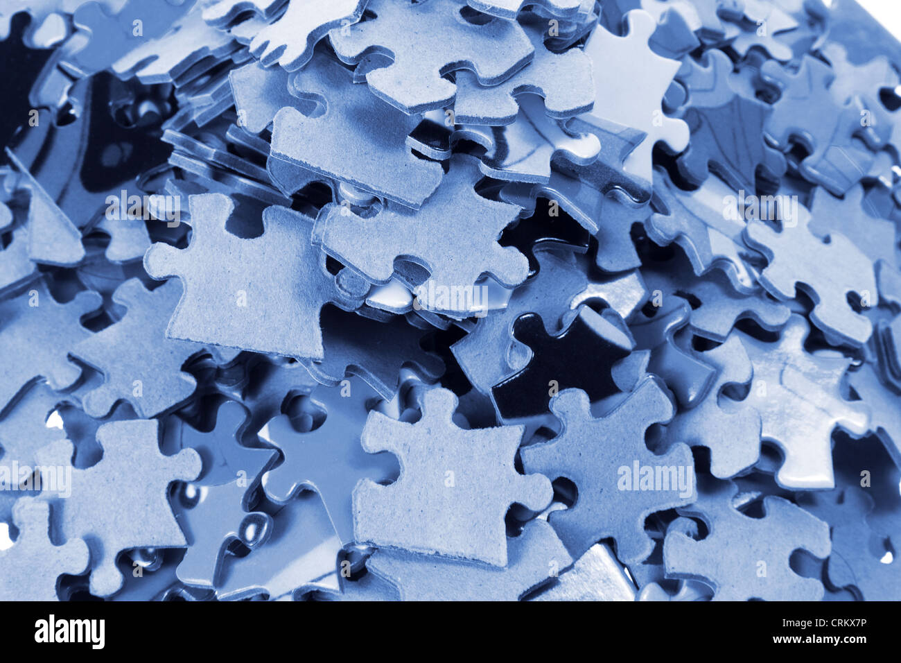 Jigsaw Puzzle Pieces Stock Photo Alamy
