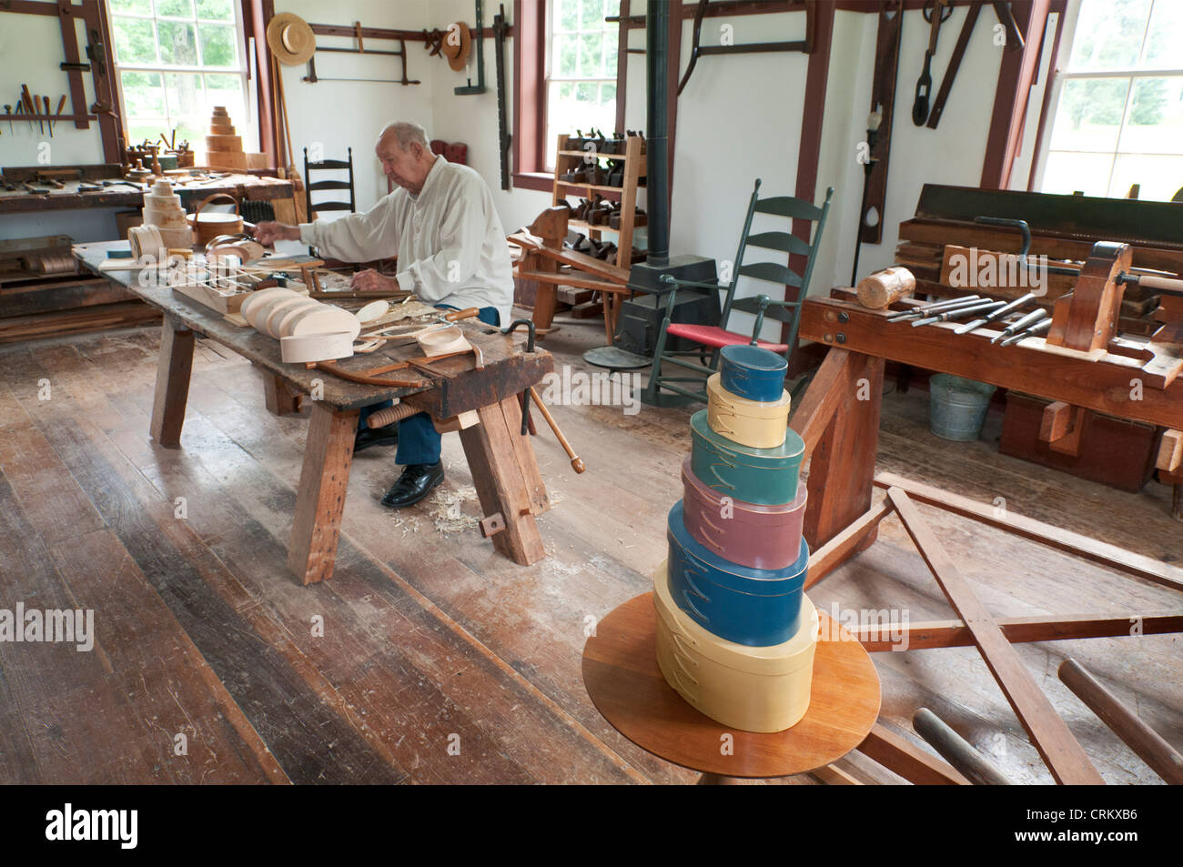 Kentucky, Shaker Village of Pleasant Hill, founded 1805, America's