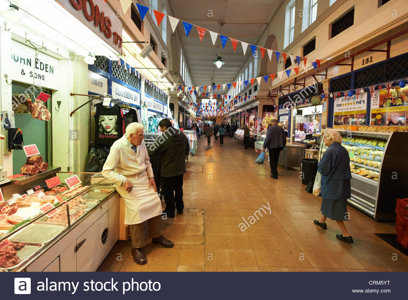 Grainger Market Newcastle Stock Photos & Grainger Market Newcastle
