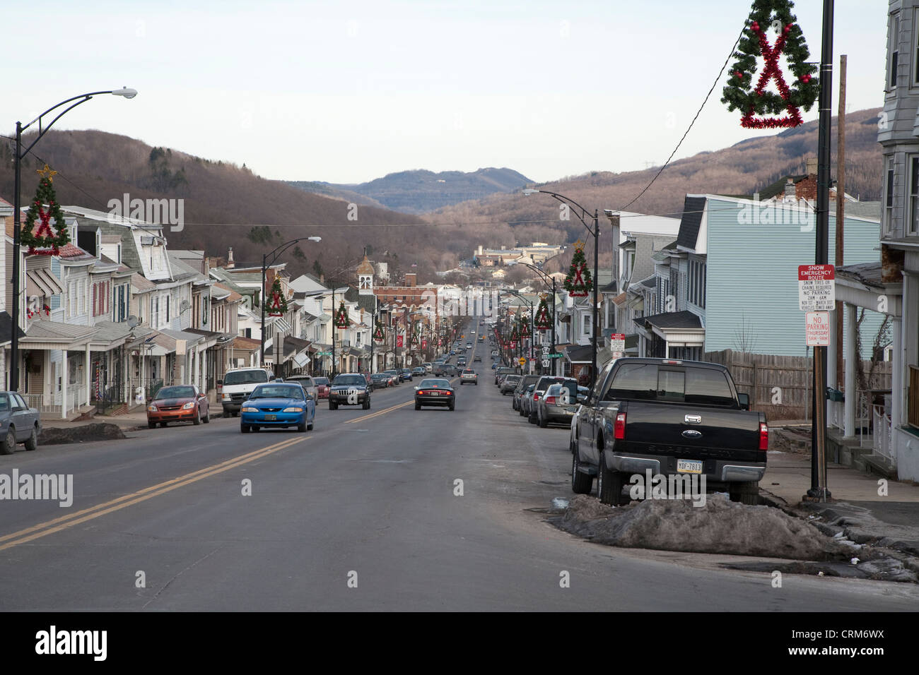 Town of Ashland Central Pennsylvania, USA Stock Photo Alamy