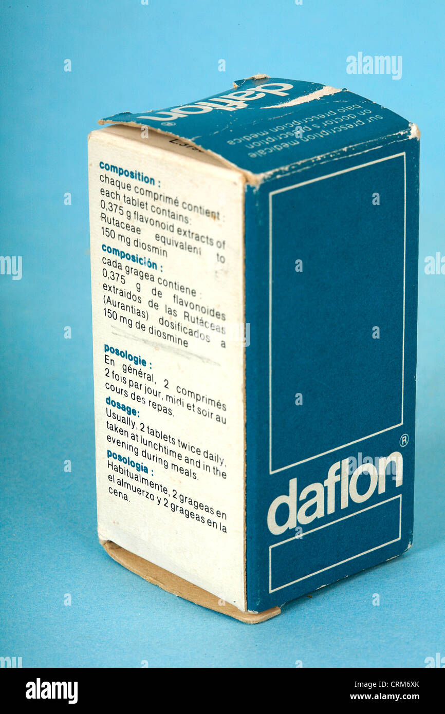 Daflon drug hi-res stock photography and images - Alamy