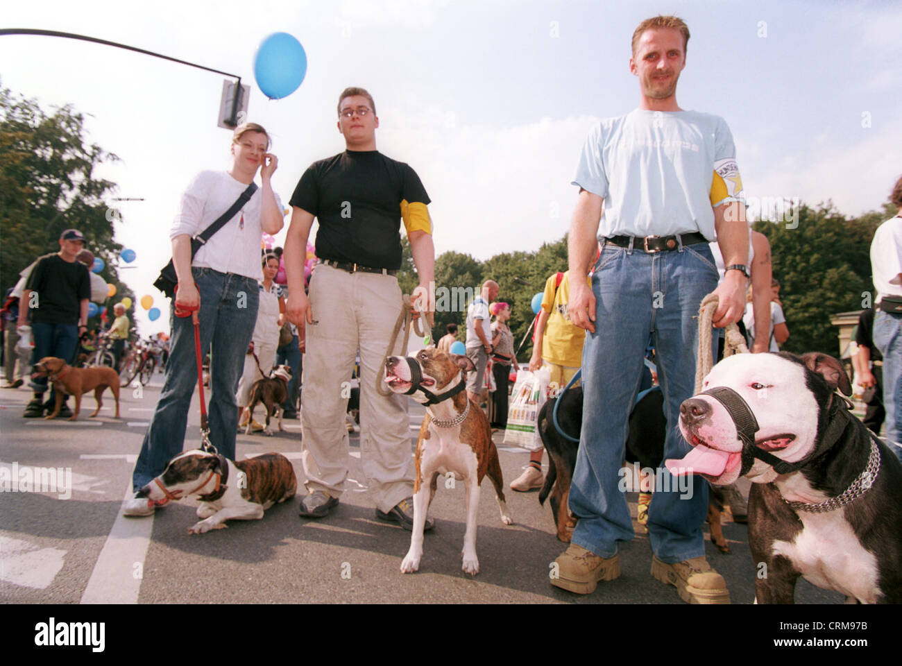 Dog lovers on the Fiffi Parade in Berlin Stock Photo Alamy