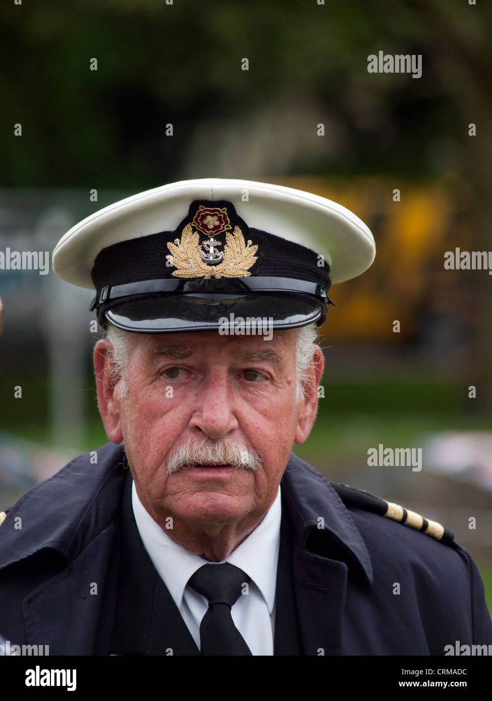 An Officer of The Sea Cadet Corps Stock Photo