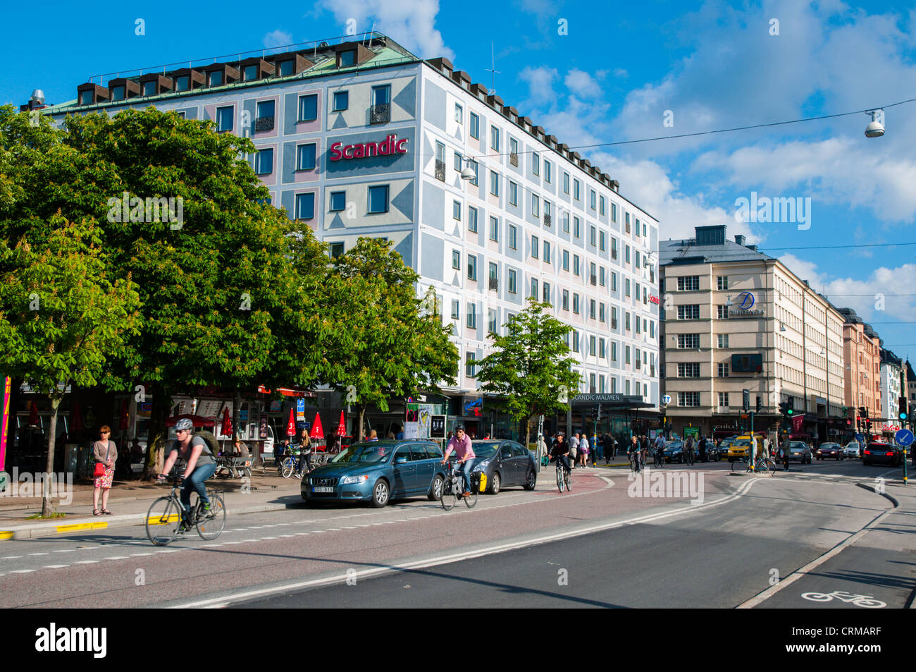 Götgatan street Södermalm district Stockholm Sweden Europe Stock Photo