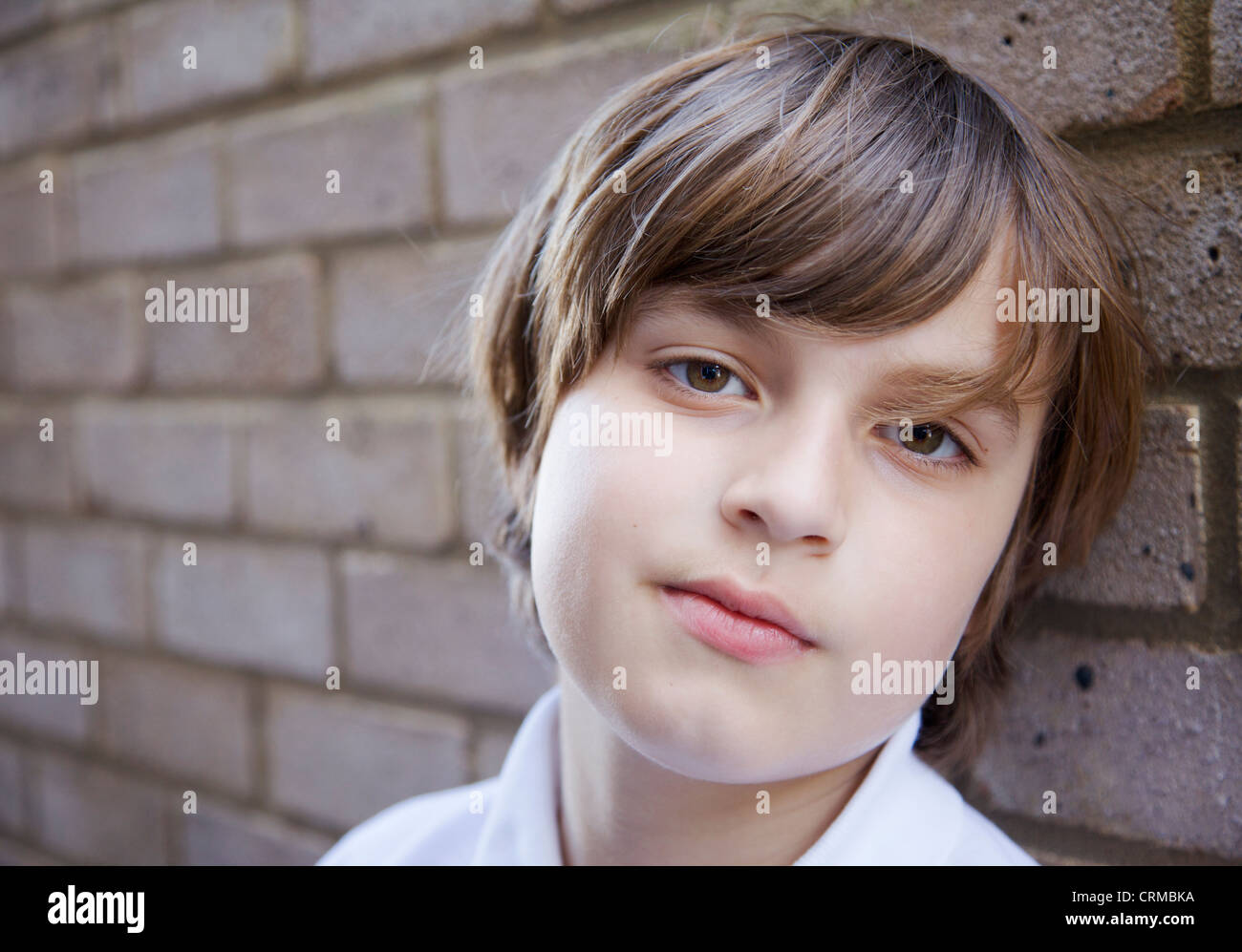A urban portrait of a teenage boy. Stock Photo