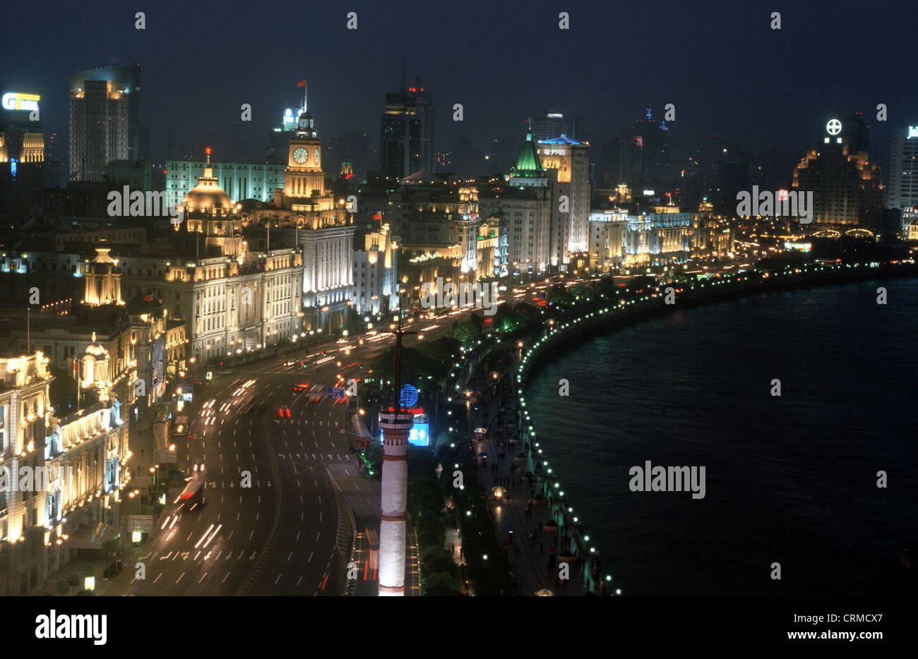 China shanghai bund lighthouse hi-res stock photography and images - Alamy