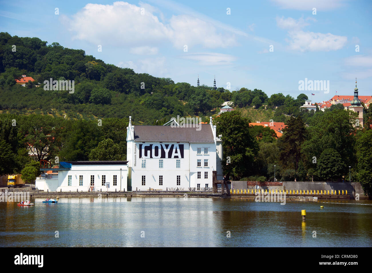 Sova Mills - Czech Modern Art Museum Kampa, Prague, Czech Republic Stock Photo