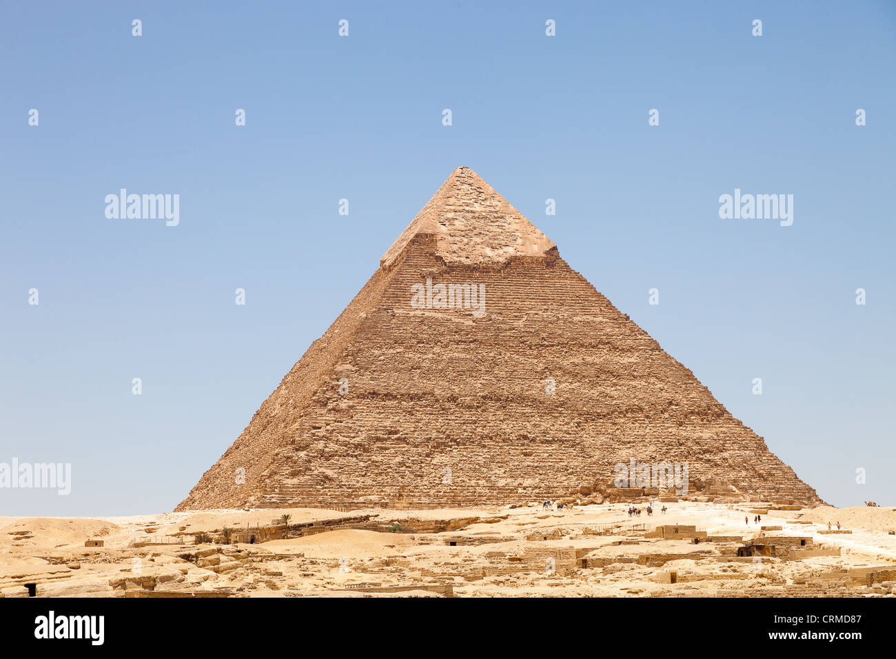 Great Pyramid of Giza and Sphinx Stock Photo - Alamy