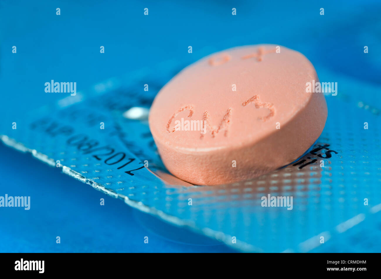 Weight control pill CM3 Stock Photo