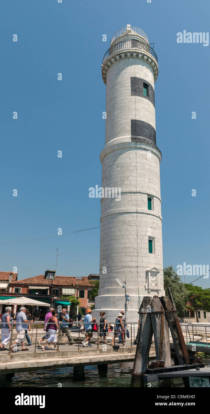 Murano lighthouse Stock Photo
