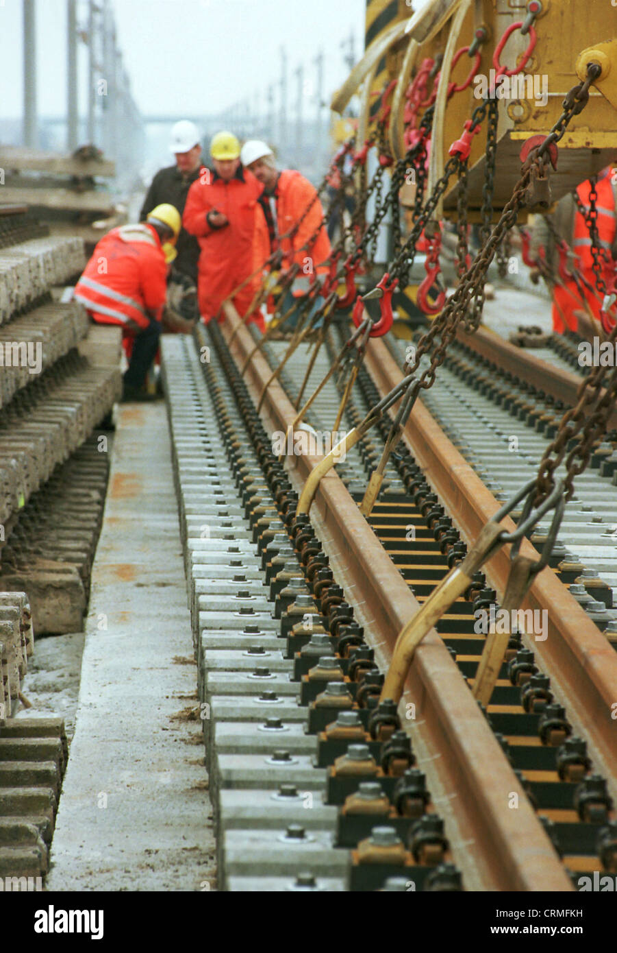 Track laying work hi-res stock photography and images - Alamy