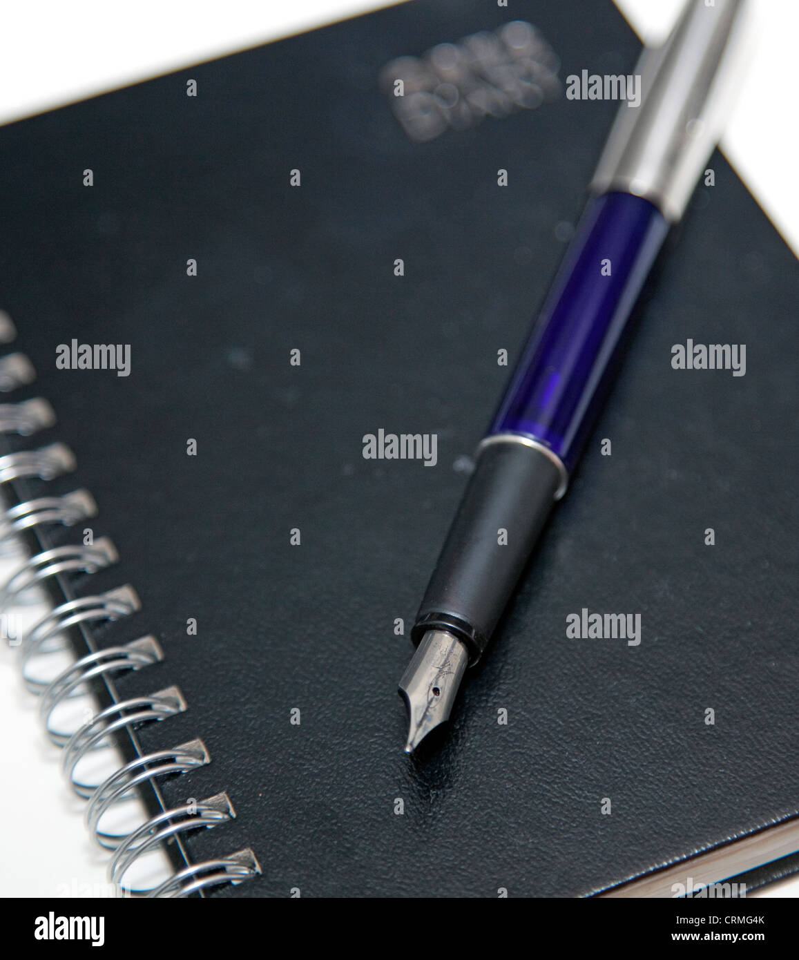 Fountain pen and diary, London Stock Photo Alamy