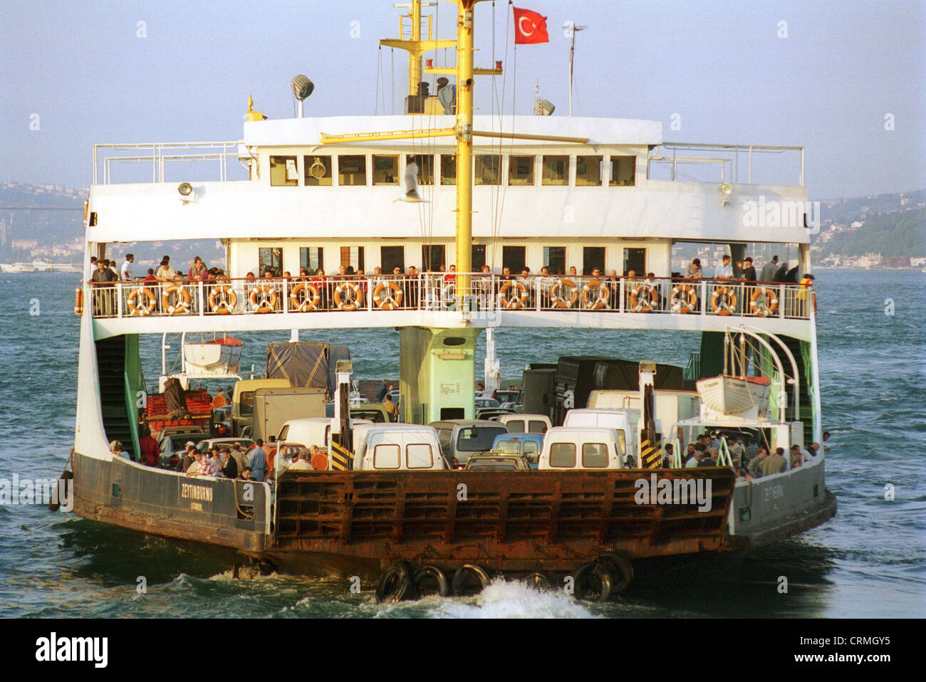 Ferry on the Bosphorus, Istanbul Stock Photo - Alamy