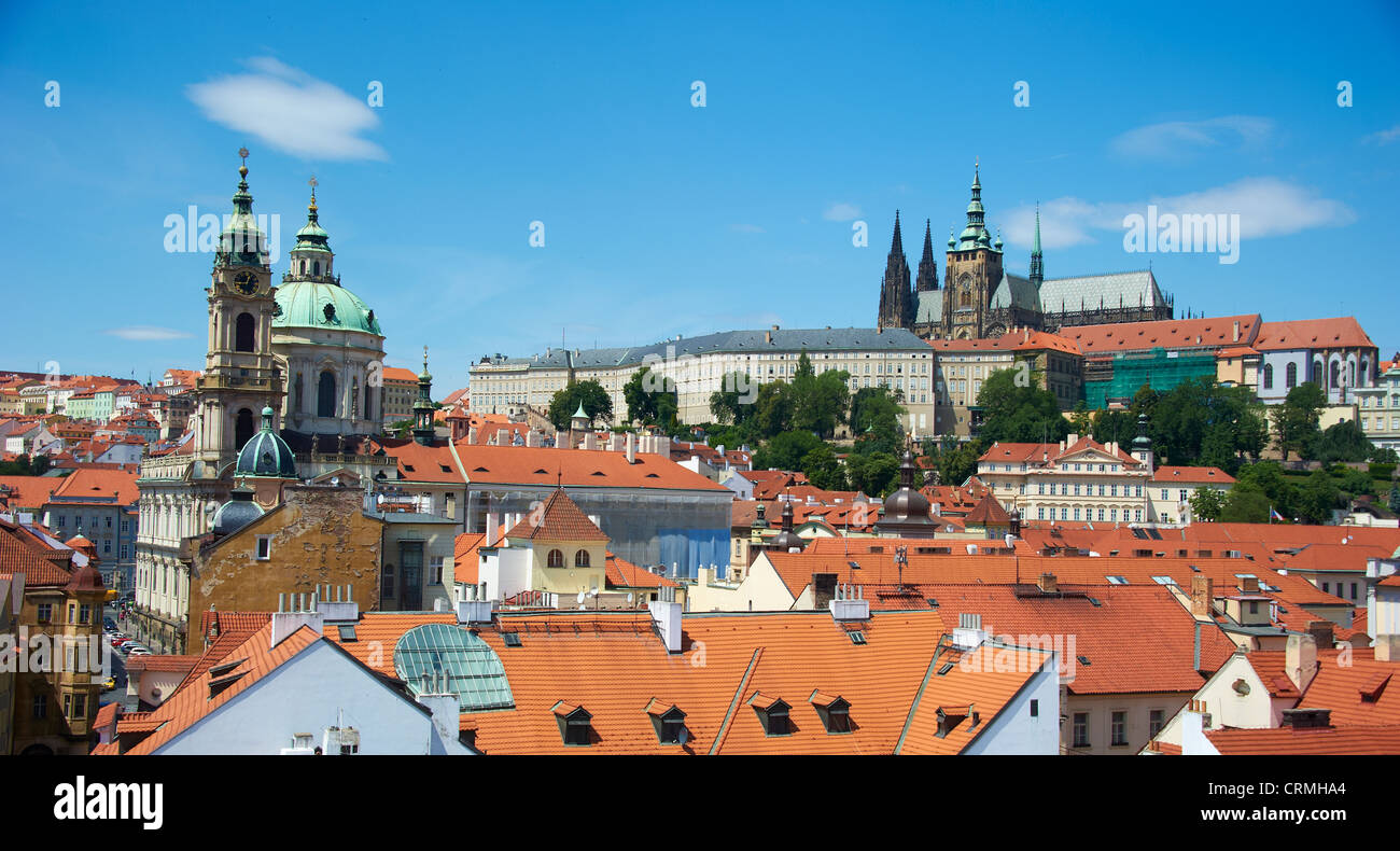 Saint Vitus's Cathedral Prague Castle Czech Republic Stock Photo