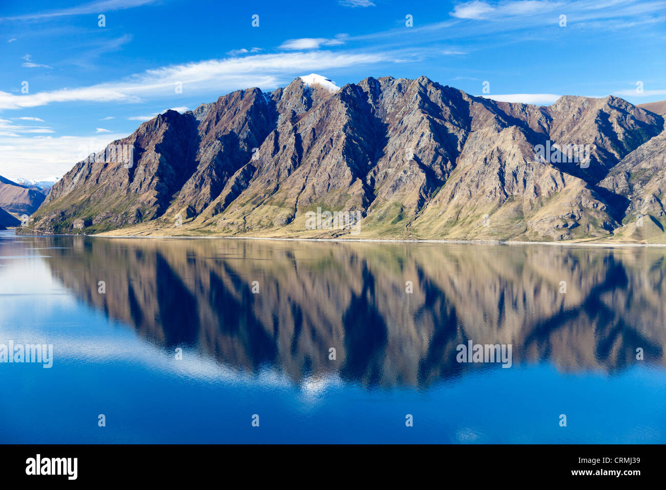 Lake Hawea, South Island of New Zealand Stock Photo - Alamy
