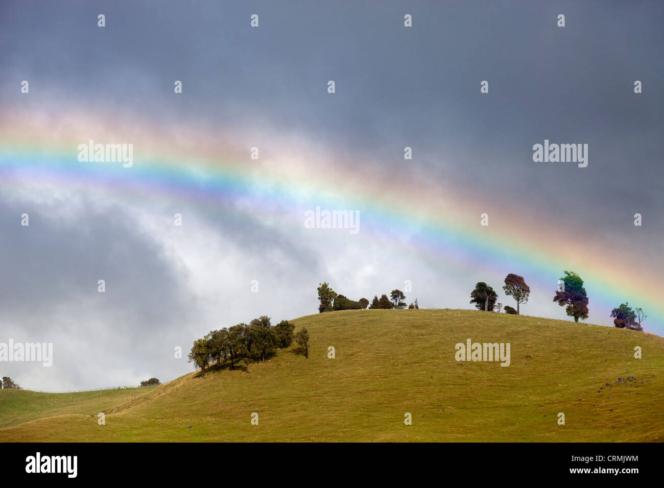 Rainbow in Whangarei Northland New Zealand 5 Stock Photo