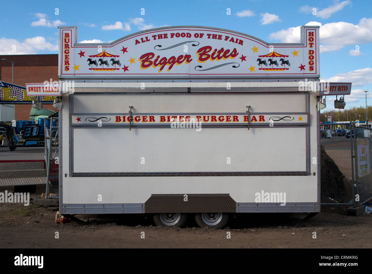 Burger Van Stock Photo 49012420 Alamy