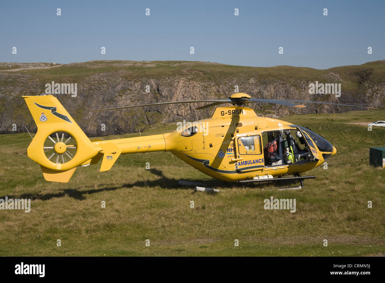 Scottish air ambulance hi-res stock photography and images - Alamy