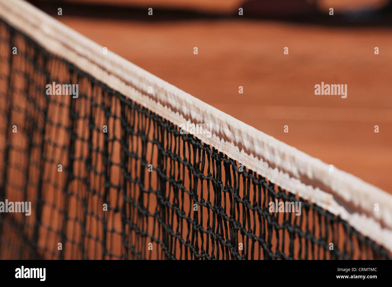 Tennis net closeup. Shallow DOF. Stock Photo