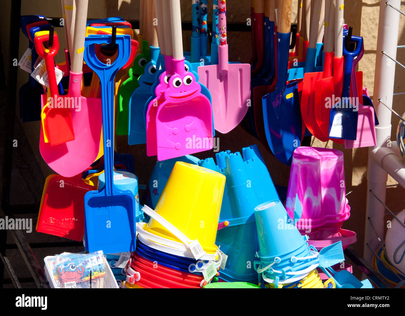 Seaside plastic buckets spades hires stock photography and images Alamy