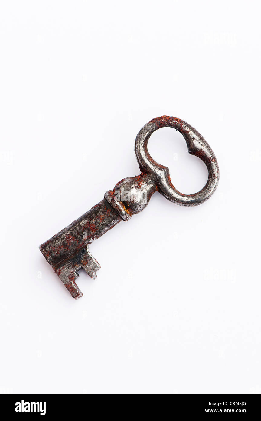 old rusted key Stock Photo