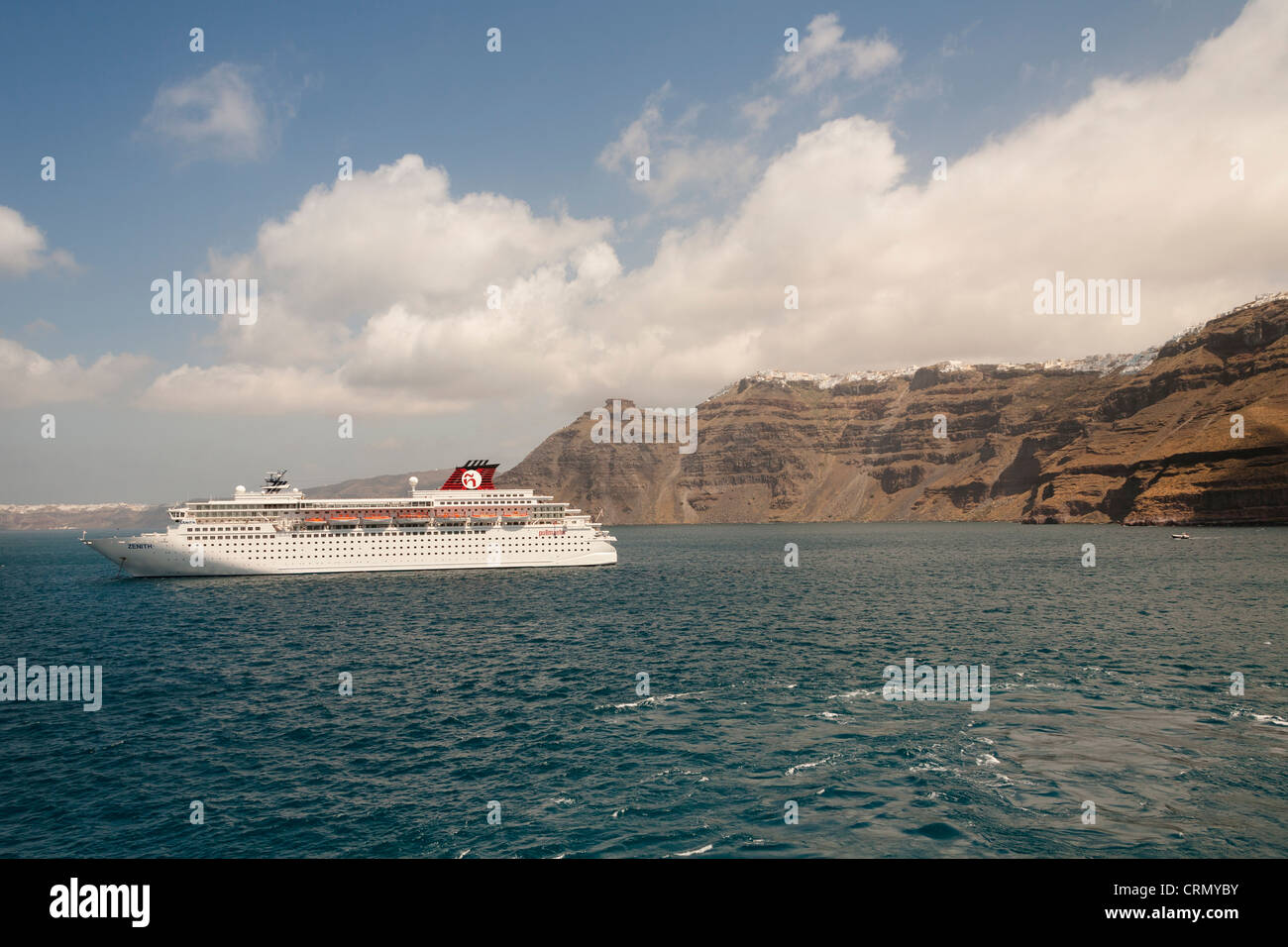 Santorini Boat Excursion High Resolution Stock Photography And Images Alamy