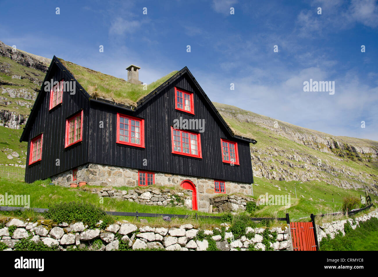 Kingdom of Denmark, Faroe Islands (aka Foroyar). Historic outdoor
