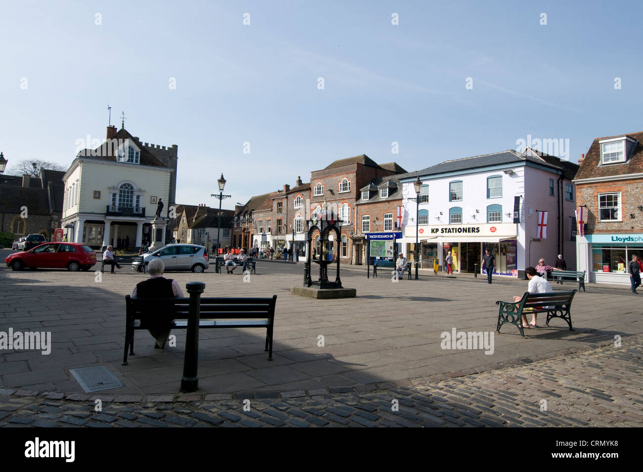 Wallingford town hall on Market Place in Wallingford, Oxfordshire