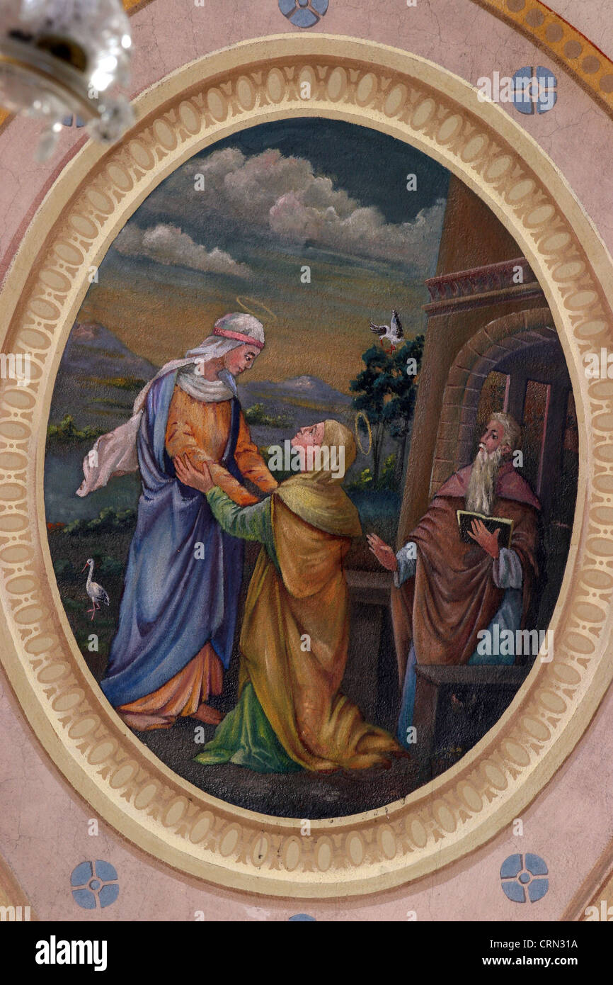Visitation of the Blessed Virgin Mary Stock Photo: 49021206 - Alamy