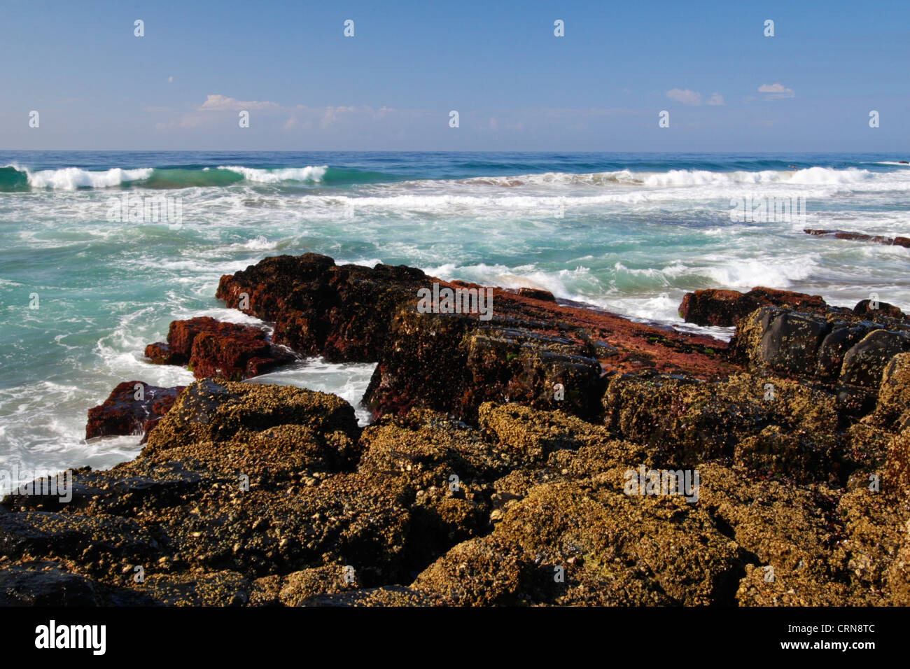 Indian Ocean, Ballito, Kwazulu Natal, South Africa Stock Photo