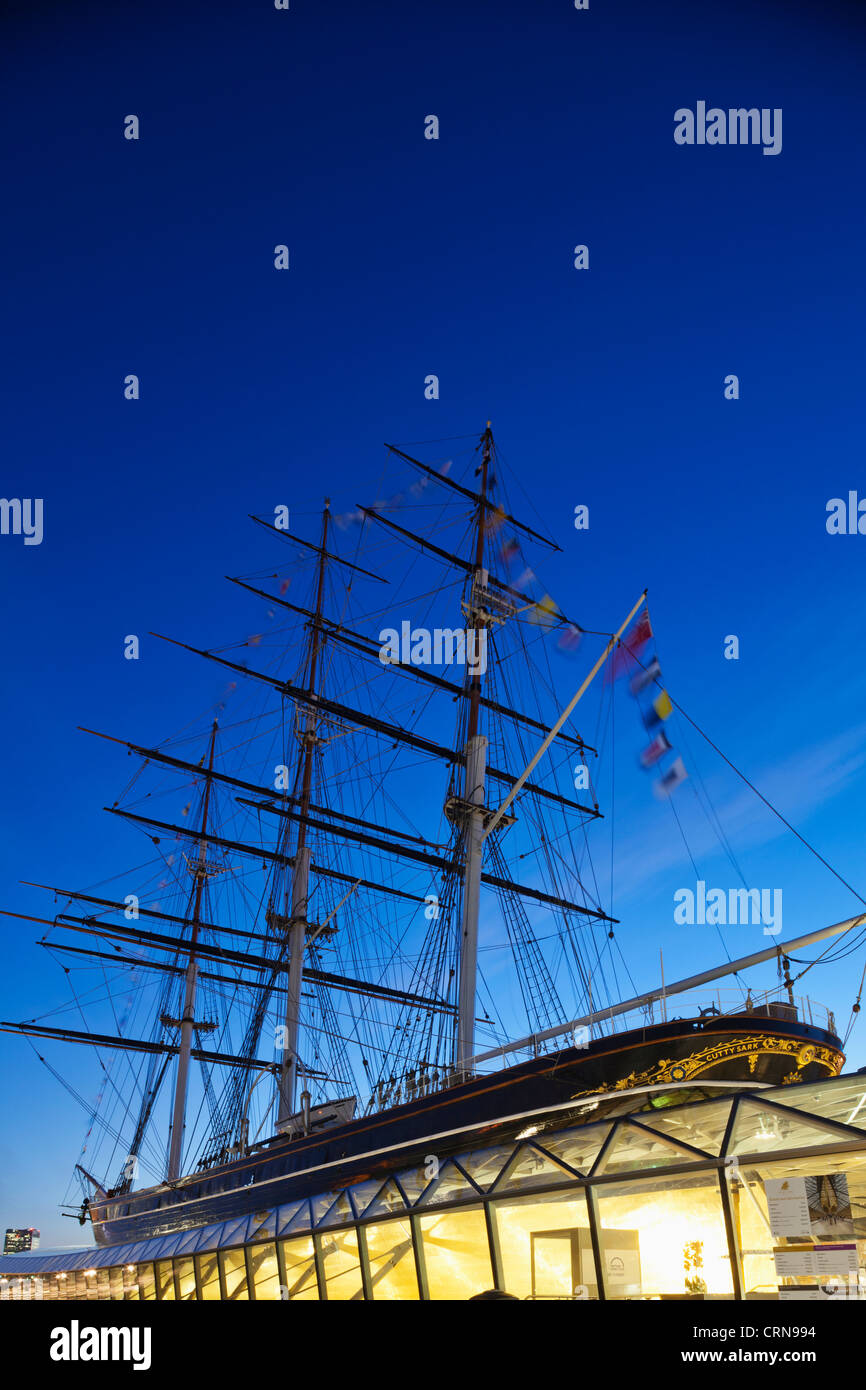 England, London, Greenwich, Cutty Sark Stock Photo Alamy