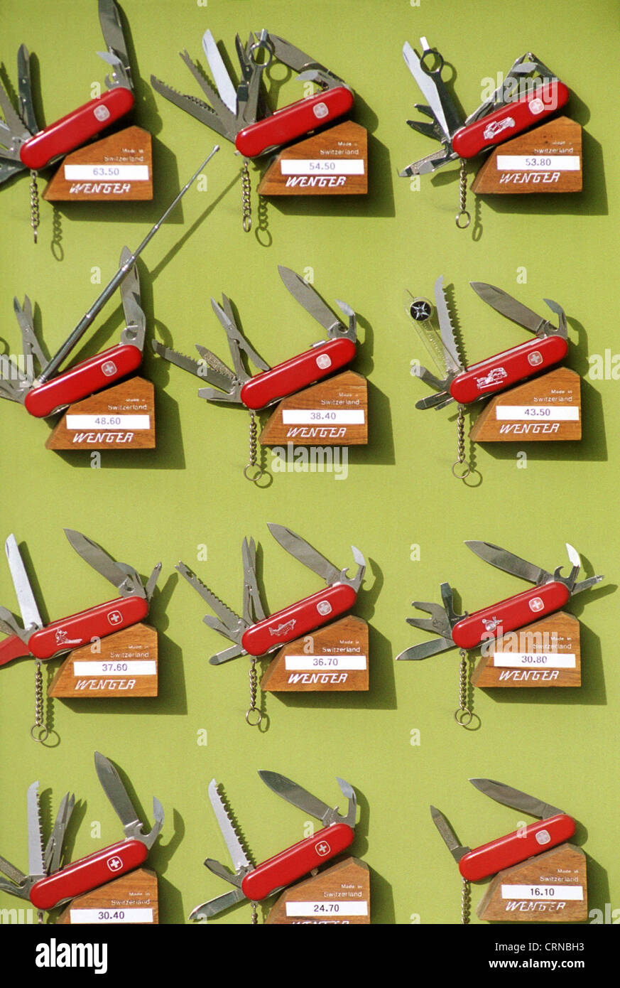 Wenger Swiss Army Knife Company, Switzerland Stock Photo - Alamy
