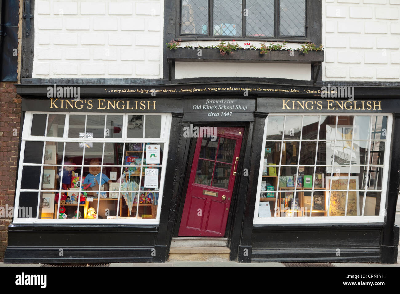 King's English Bookshop, Canterbury  Bookshop, British isles, Structures