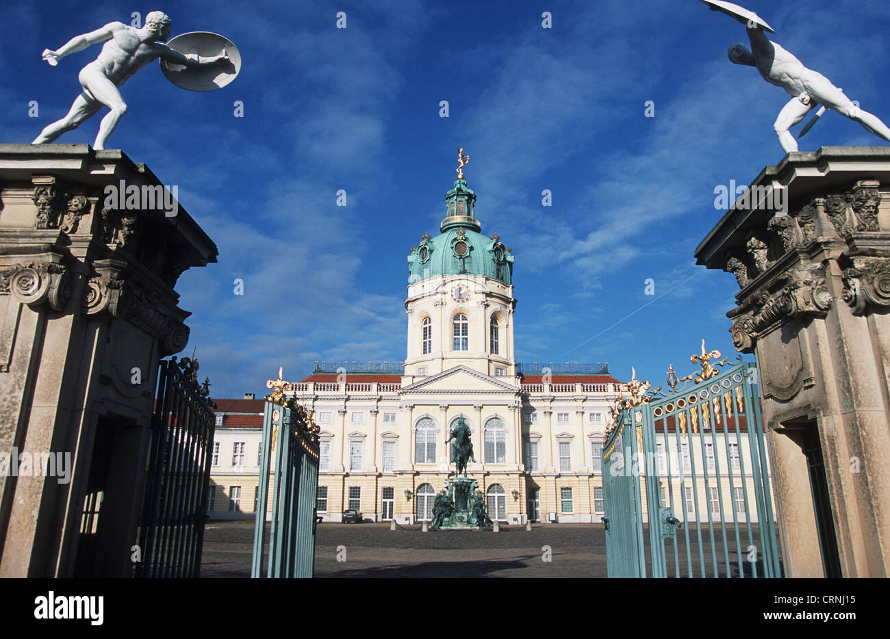 Charlottenburg Palace in Berlin Stock Photo