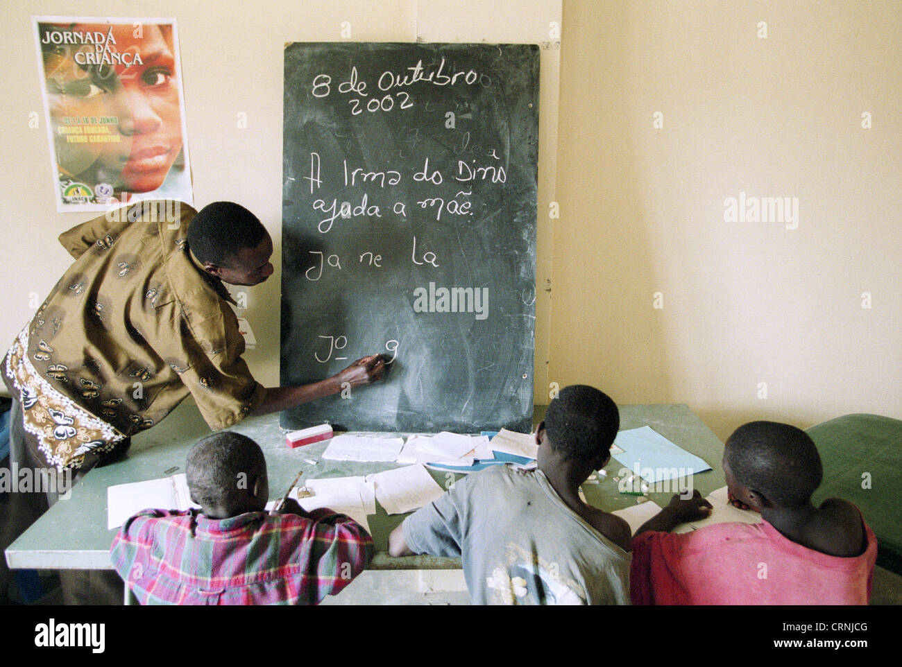 Education for street children in Lubango, Angola Stock Photo Alamy