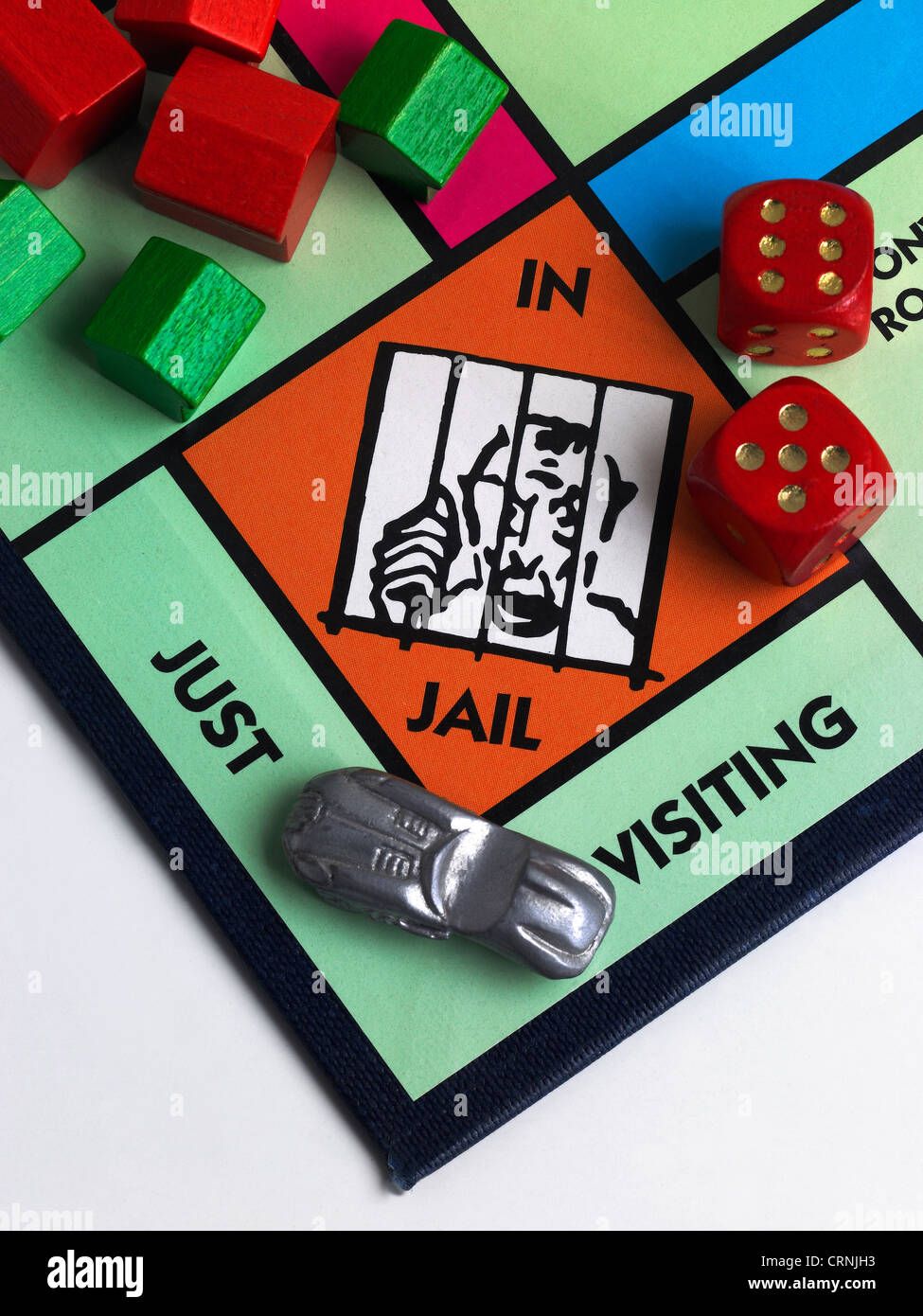 Monopoly Board In Jail