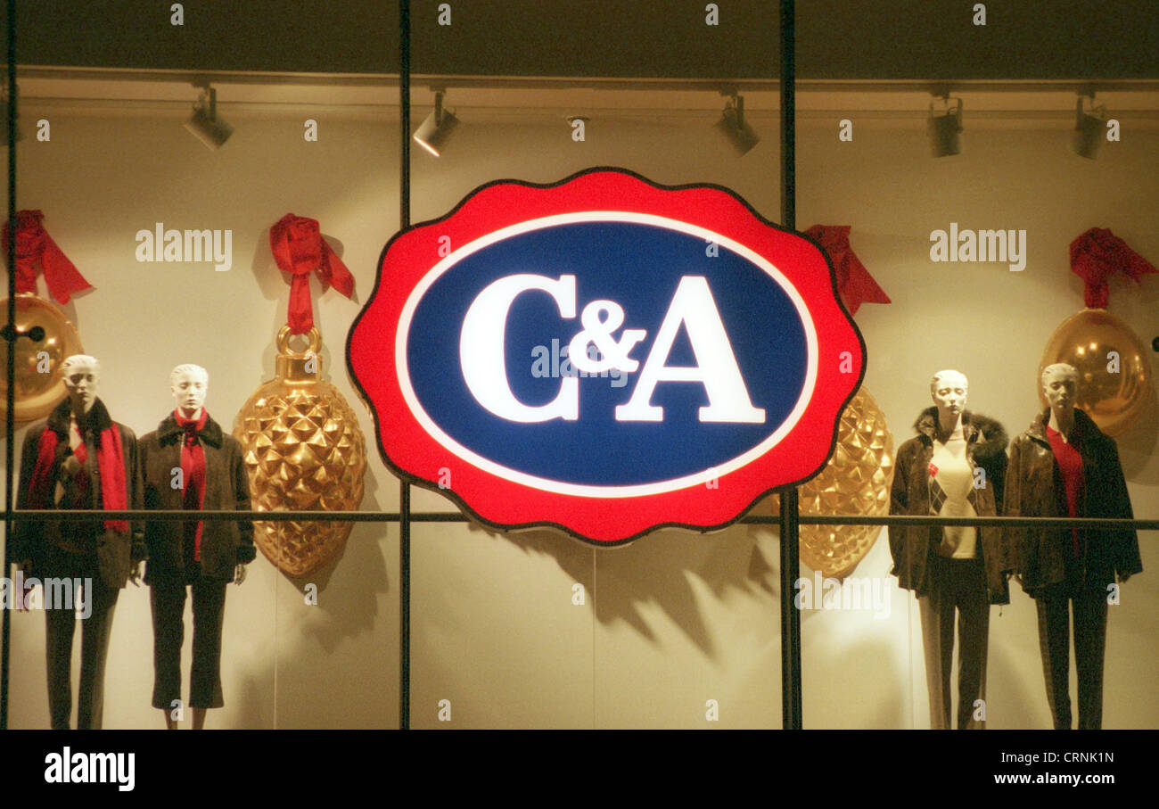 Logo of the clothing company C & A Stock Photo - Alamy