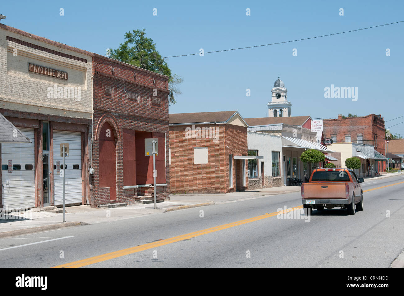 Mayo a small Florida USA town with a population of approx 1000 people