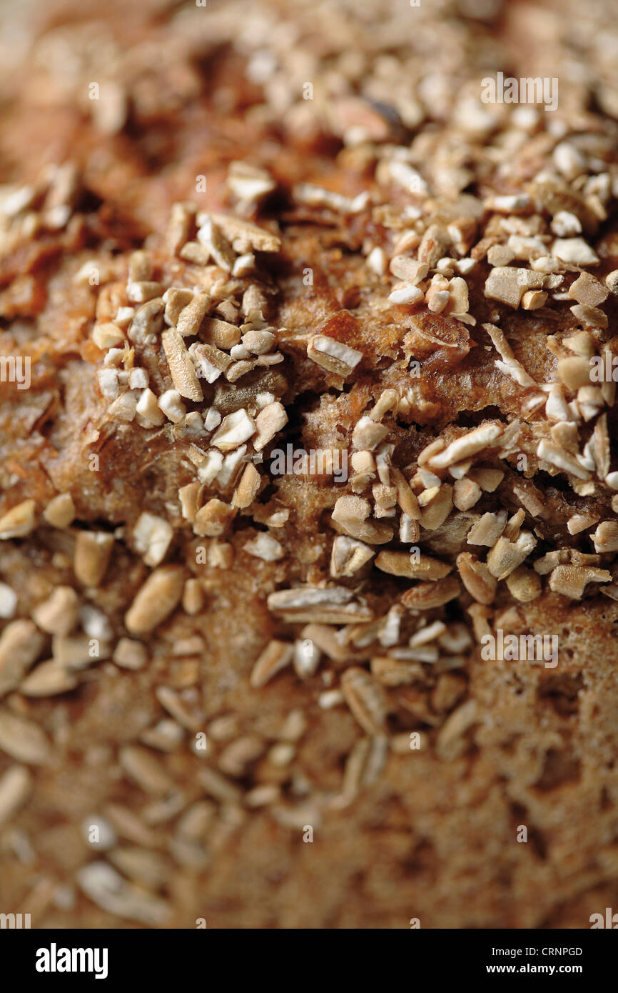 Crumb of wholemeal bread Stock Photo Alamy