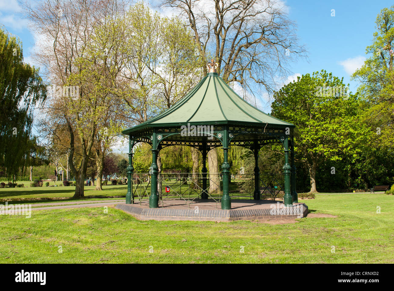 Bandstand in Sanders Park, Bromsgrove Stock Photo - Alamy