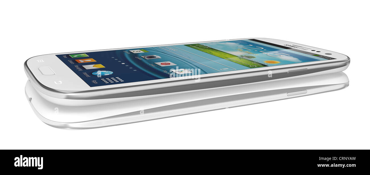 Samsung Galaxy S III Stock Photo